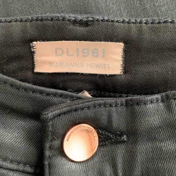 DL1961 Marianna Hewitt cropped black jeans. Size 30 - Picture 2 of 16